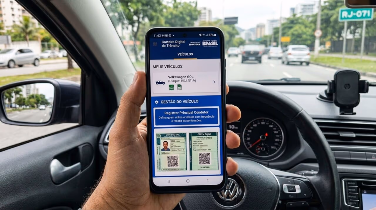Como indicar o condutor principal no app CNH do Brasil e para que serve?