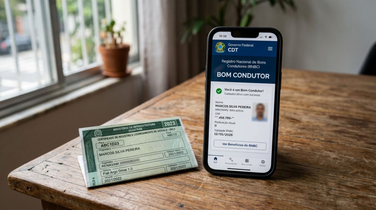 Motoristas sem multa por até 12 meses podem ganhar vantagem real com novo cadastro pouco conhecido