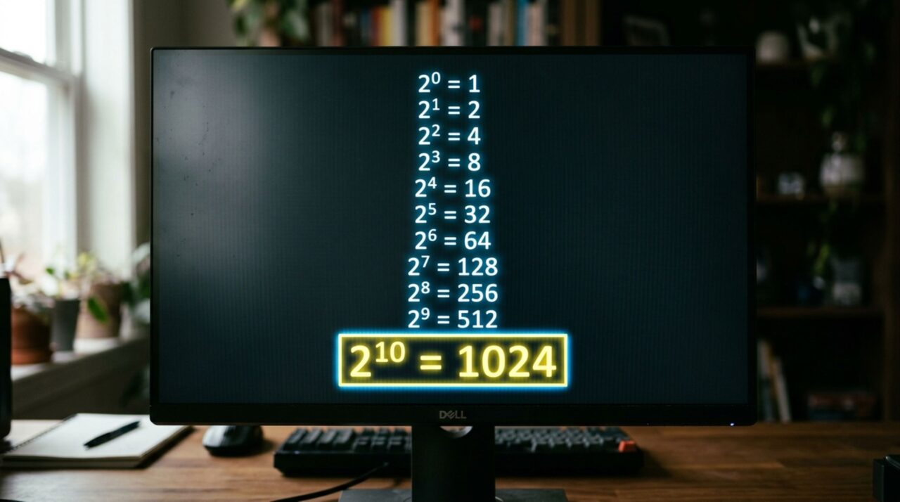 Essa conta parece fácil demais, mas quase todo mundo erra 2¹⁰ - 1000 por um detalhe simples