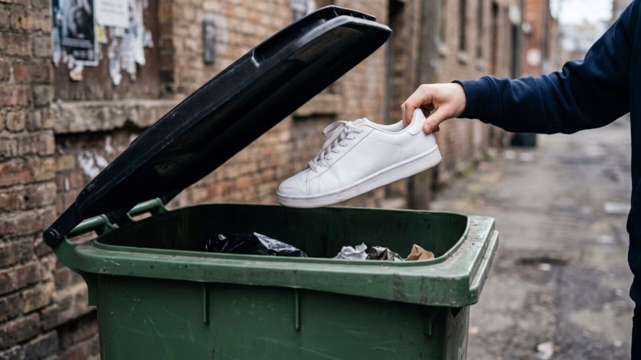 Tênis brancos estão fora de moda: a tendência que está ganhando força em Paris e Milão em 2026