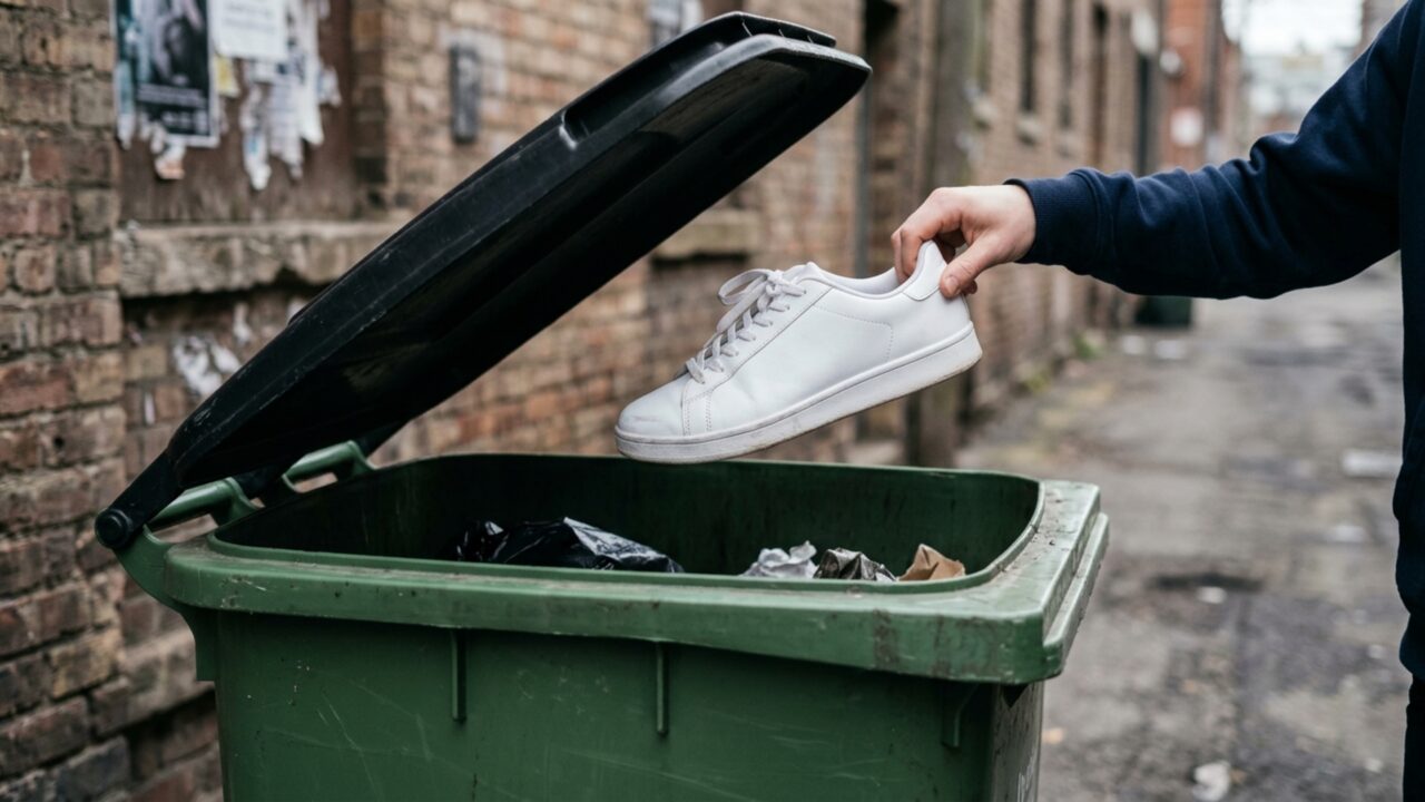 Tênis brancos estão fora de moda: a tendência que está ganhando força em Paris e Milão em 2026