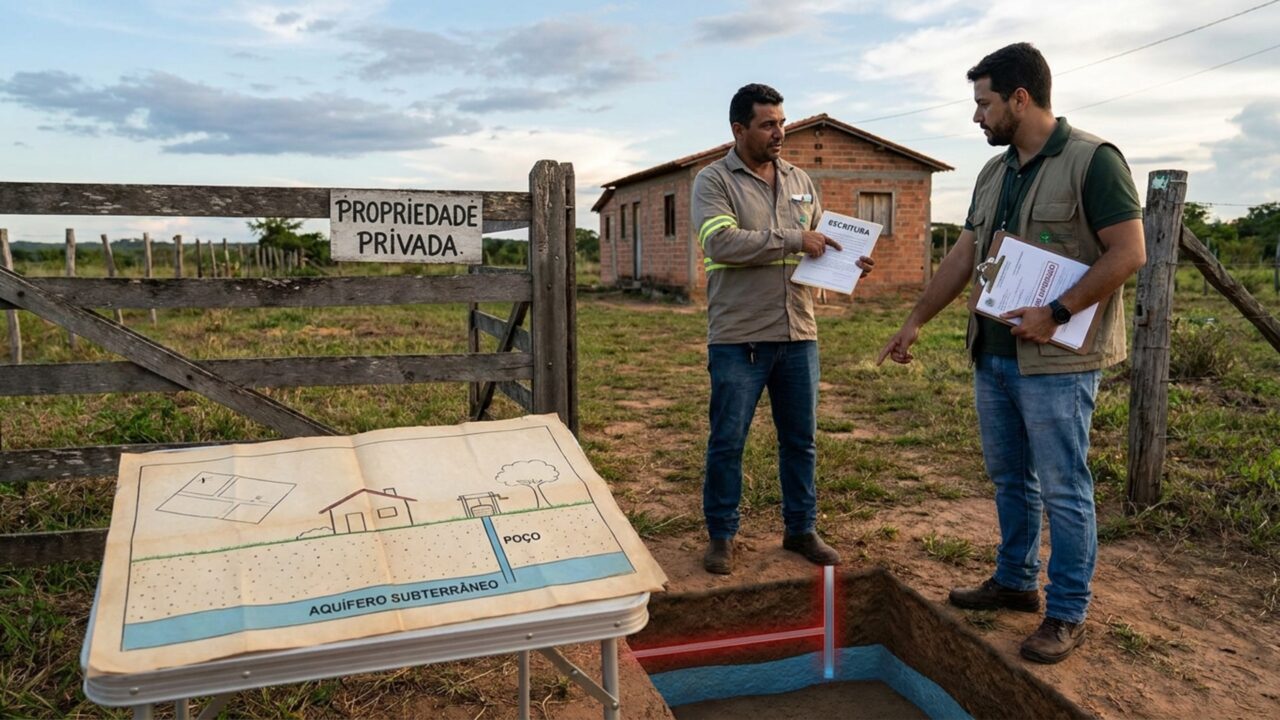 A água do poço artesiano é sua? Entenda o que a legislação brasileira realmente determina
