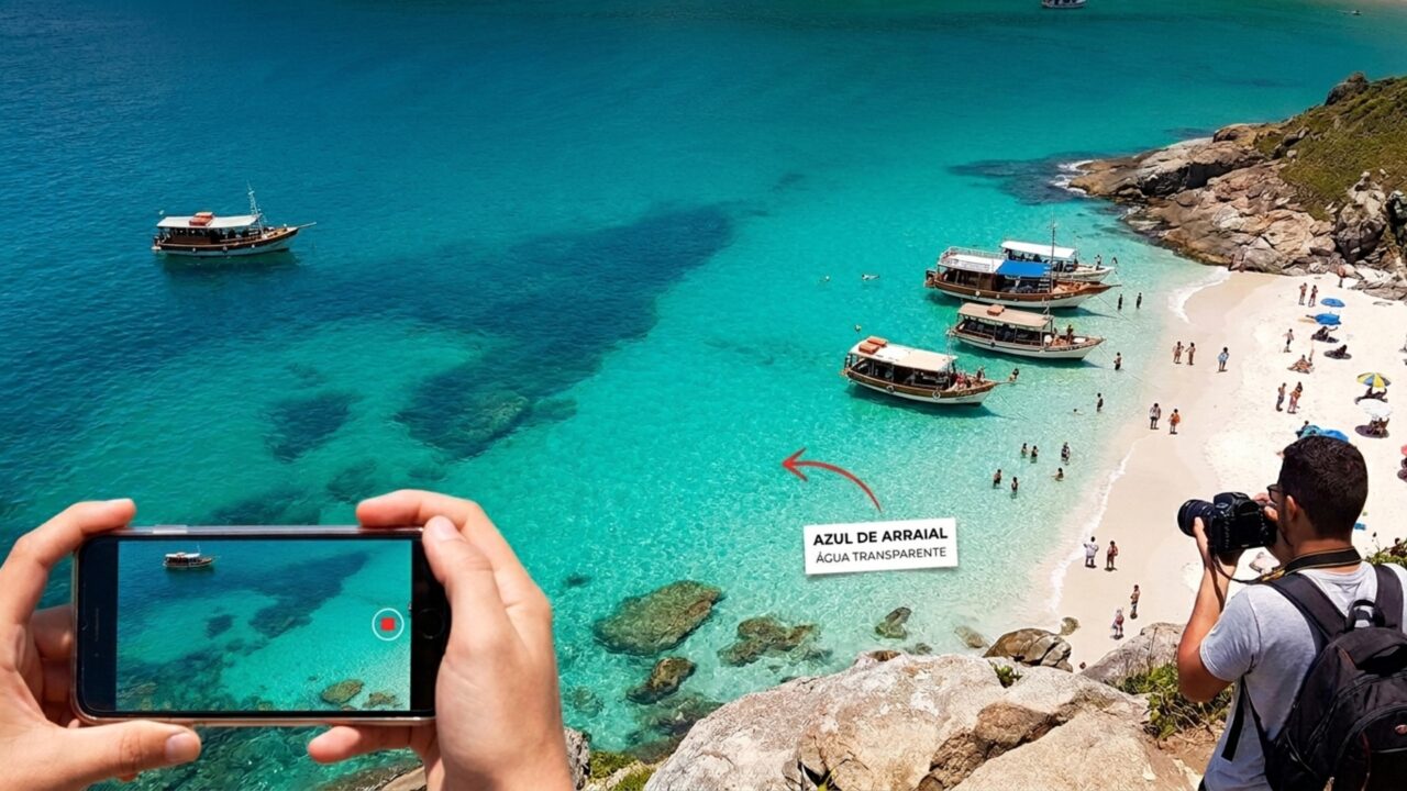 A cidade brasileira que parece ter roubado o azul do Caribe e virou uma das viagens mais fotogênicas do litoral
