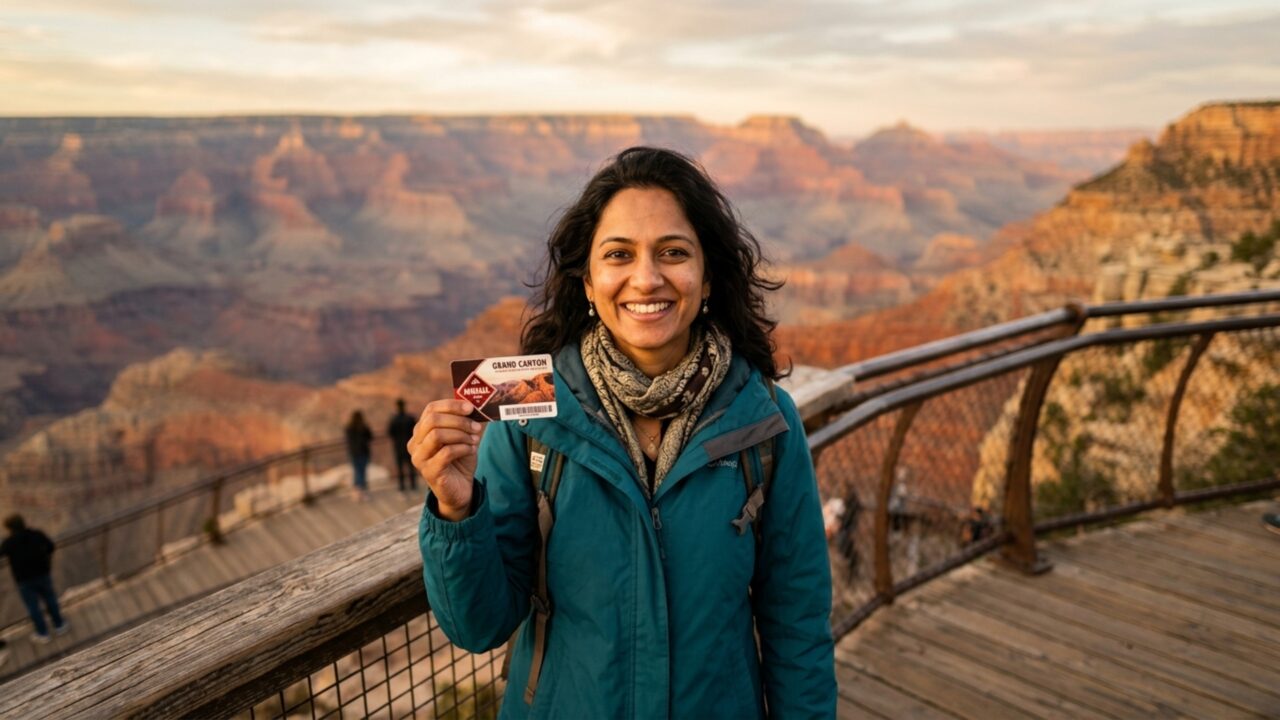 Quanto custa entrar de carro no Grand Canyon e passar até 7 dias dentro do parque?