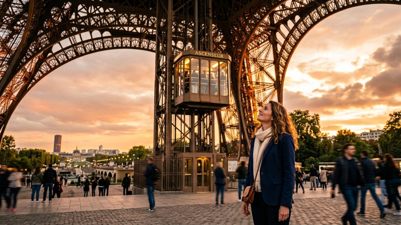 Quanto custa subir até o topo da Torre Eiffel sem pegar o caminho mais barato?