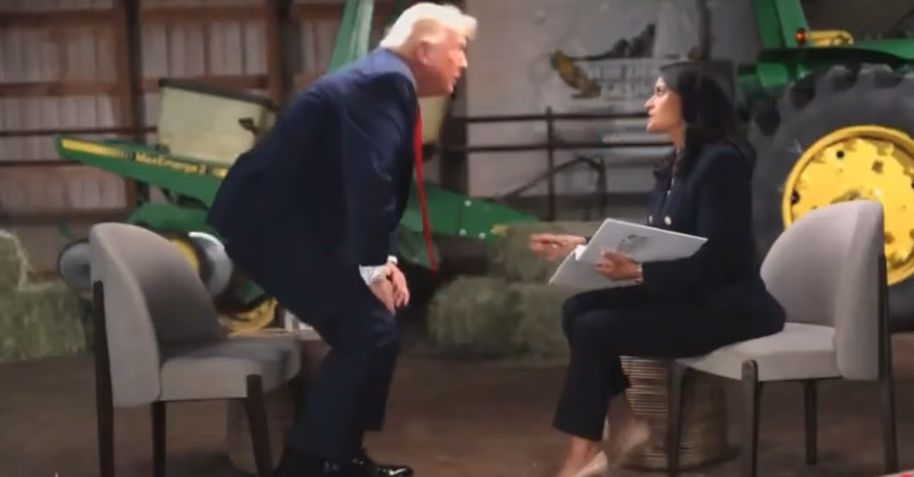 Trump abandona entrevista após confronto com jornalista da NBC