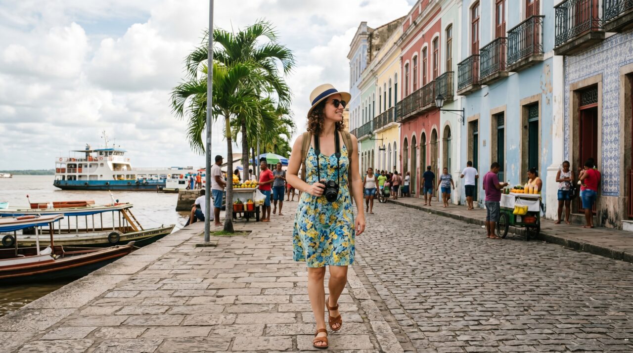 Turismo cultural e gastronômico em Belém do Pará.