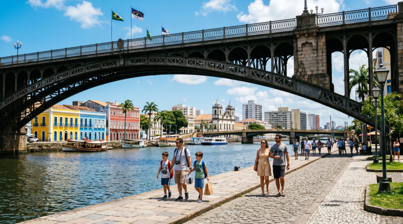 Crescimento do turismo cultural e atrativos históricos em Recife.