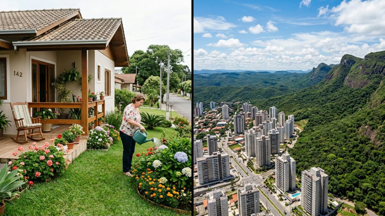 Longe das capitais badaladas: as 3 cidades brasileiras com qualidade de vida premiada que quase ninguém coloca na lista