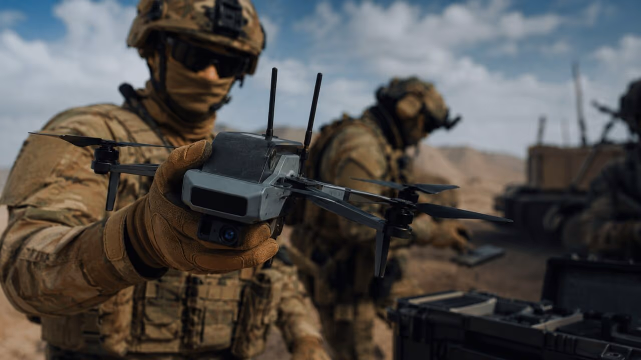 Brigada do exército dos Estados Unidos usou centenas de drones de ataque durante um wargame; os soldados construíram mais da metade deles sozinhos