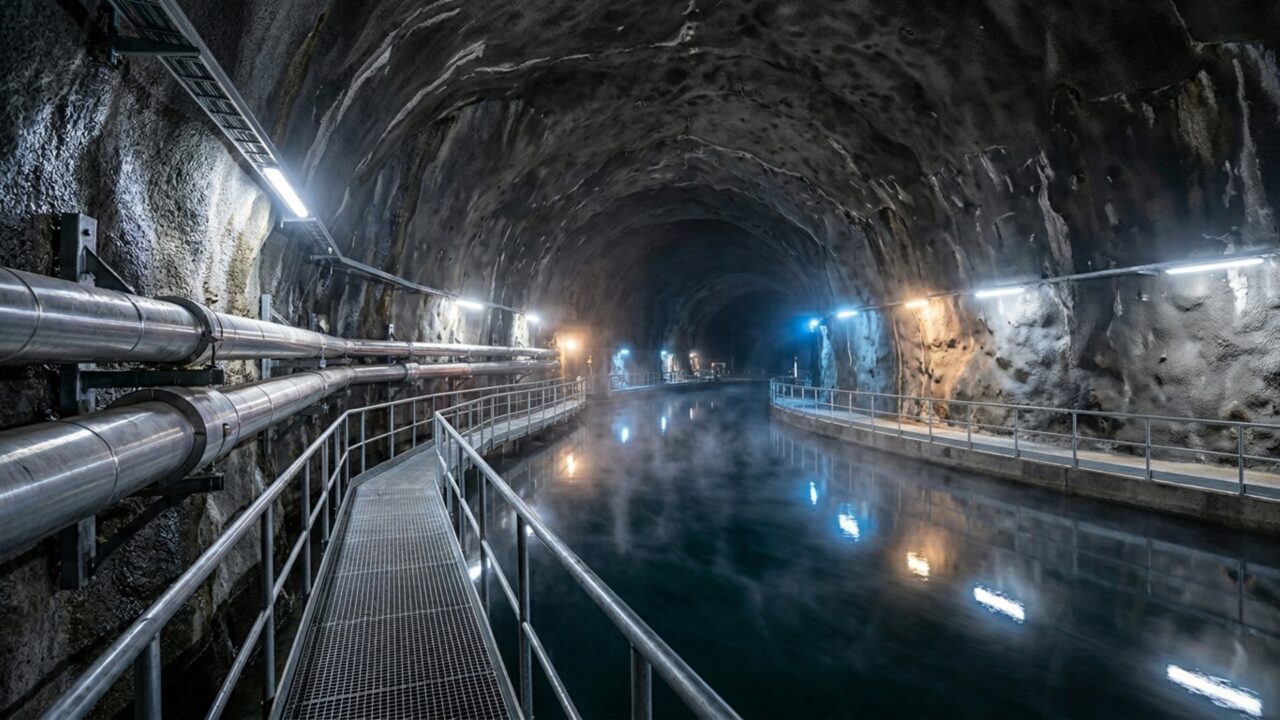 A Finlândia escava cavernas a 100 metros de profundidade para guardar água a 140 °C e aquecer cidades