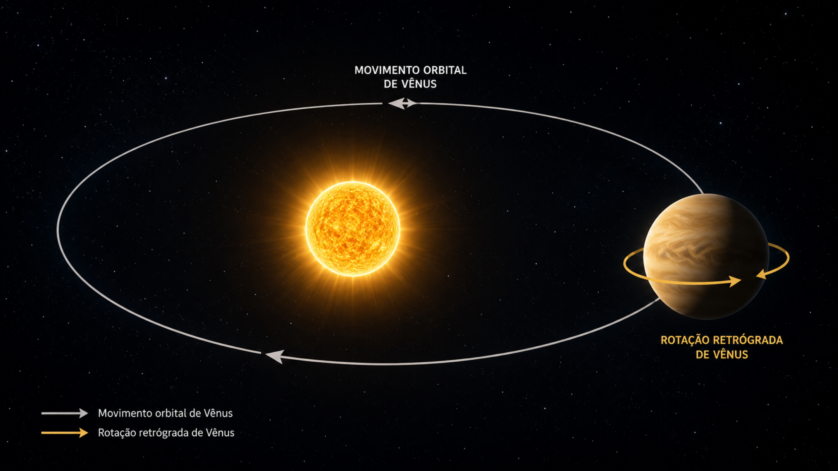 O planeta onde o Sol nasce no oeste e um dia pode confundir até quem ama astronomia