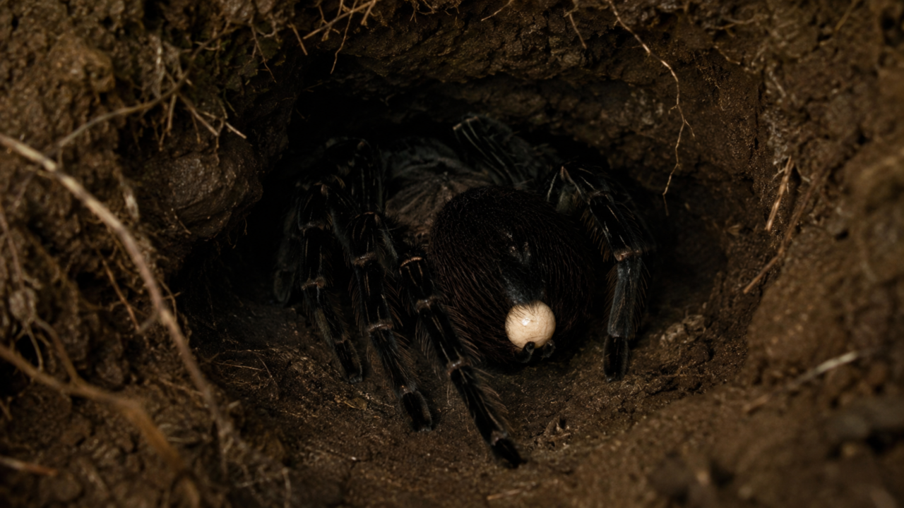 A vespa que caça aranhas gigantes e transforma a presa em berçário vivo