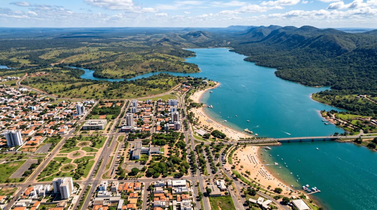 A jovem capital planejada de imensas praias de água doce que conquistou a fama de oásis no calor do cerrado parece um imenso balneário natural perfeito para o turismo de relaxamento e passeios fluviais
