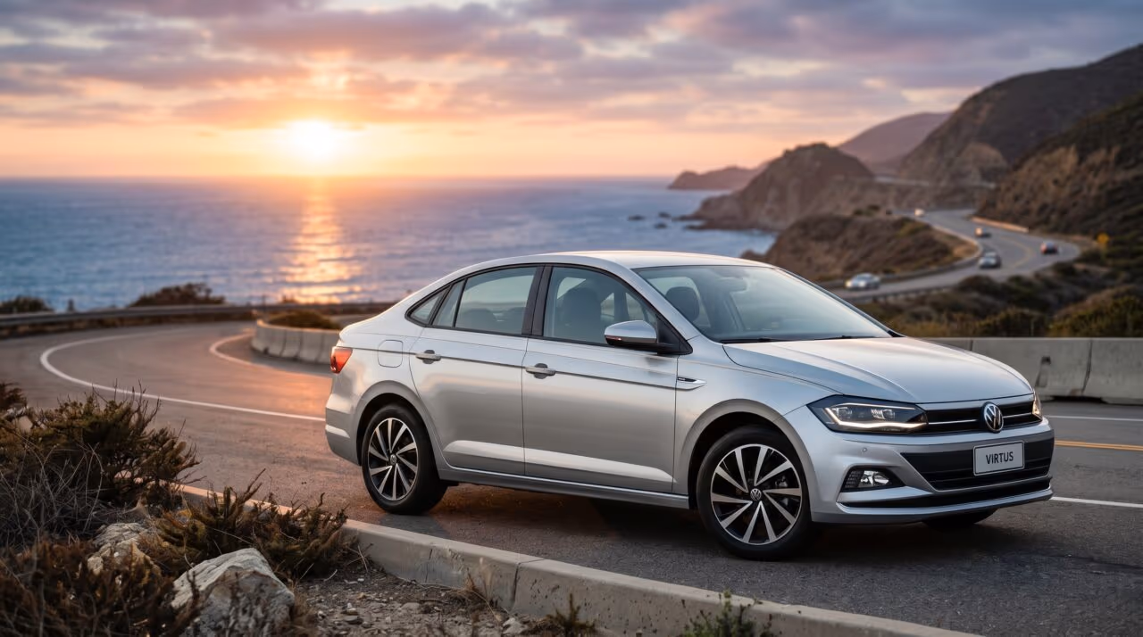 Com porta-malas cavernoso de 521 litros e fazendo até 16,3 km/l, Volkswagen Virtus é o sedã definitivo para quem não aguenta mais SUVs