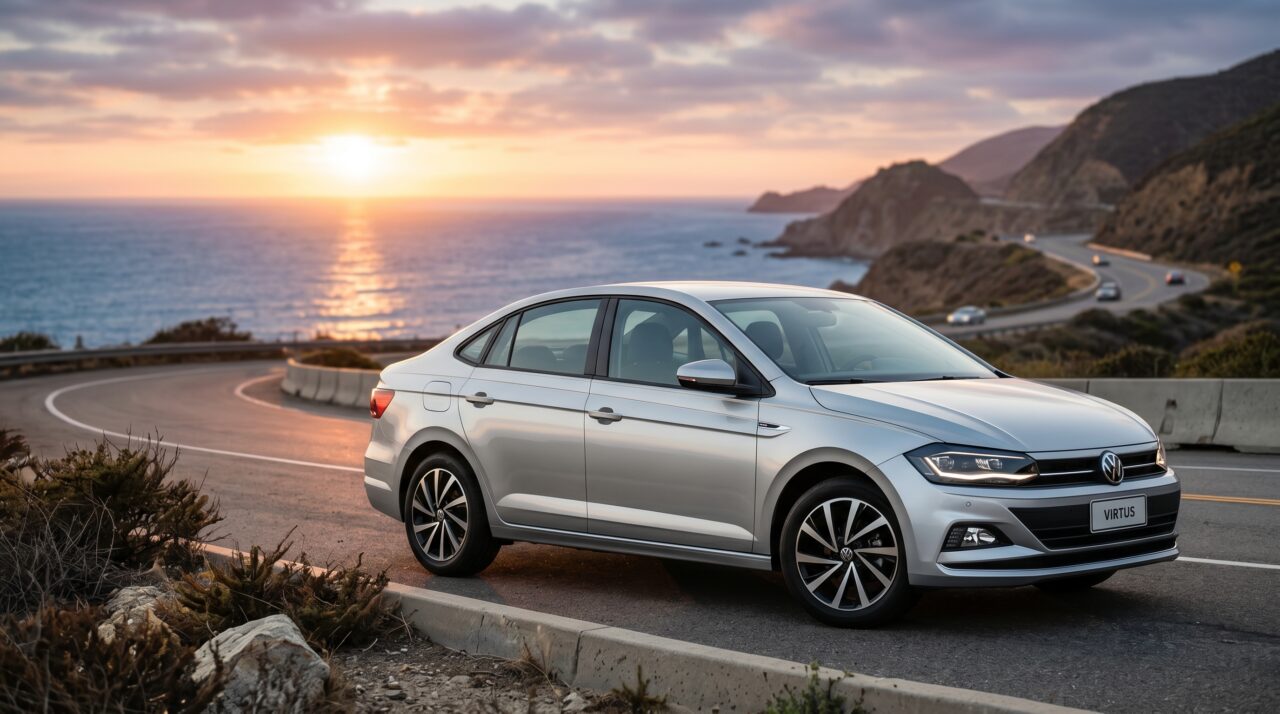 Com porta-malas cavernoso de 521 litros e fazendo até 16,3 km/l, Volkswagen Virtus é o sedã definitivo para quem não aguenta mais SUVs
