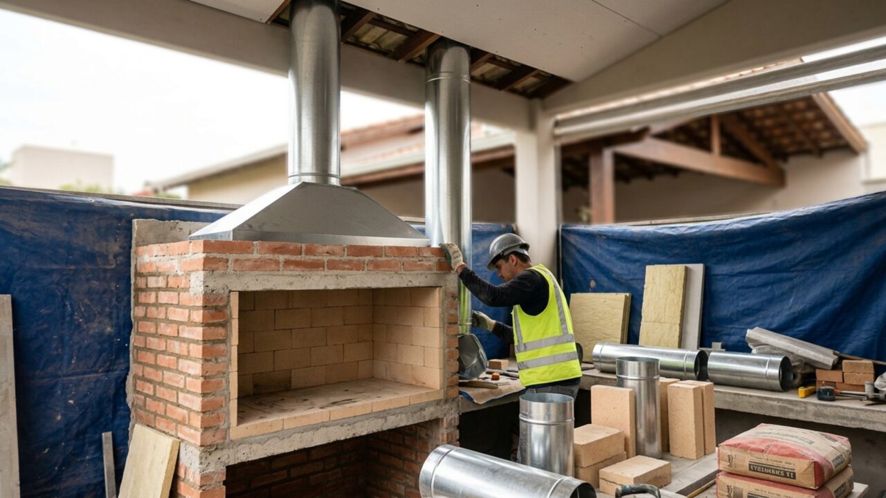 Quanto custa construir uma área gourmet de 25 m² equipada em 2026?