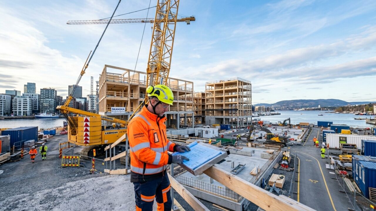 A Noruega faz o brasileiro olhar para obra quando o piso chega perto de R$ 20,6 mil por mês