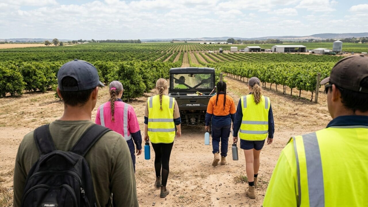 O fenômeno da colheita na Austrália: como funciona a remuneração agrícola e as exigências do visto
