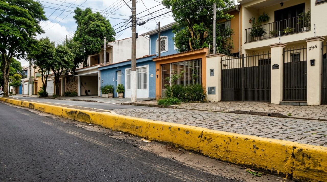 Faixa amarela pintada no meio-fio vale sem placa? Quando a proibição pode ser questionada