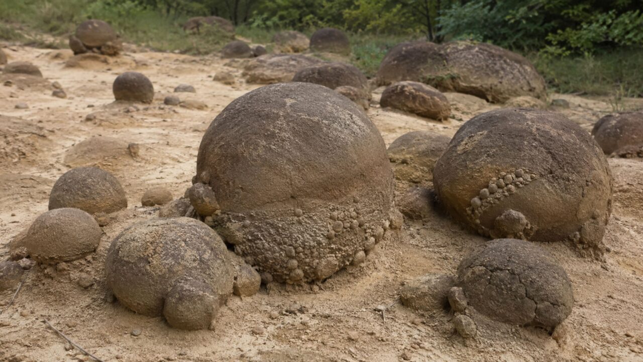 Os trovants aumentam lentamente de tamanho por causa dos minerais trazidos pela água ao longo dos anos