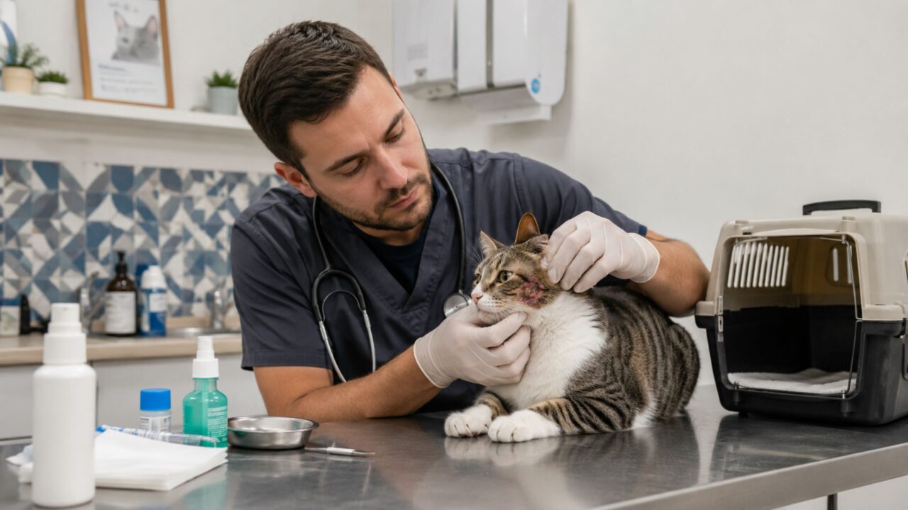 Sporothrix brasiliensis pode ser transmitido por arranhões, mordidas ou contato com lesões de gatos doentes