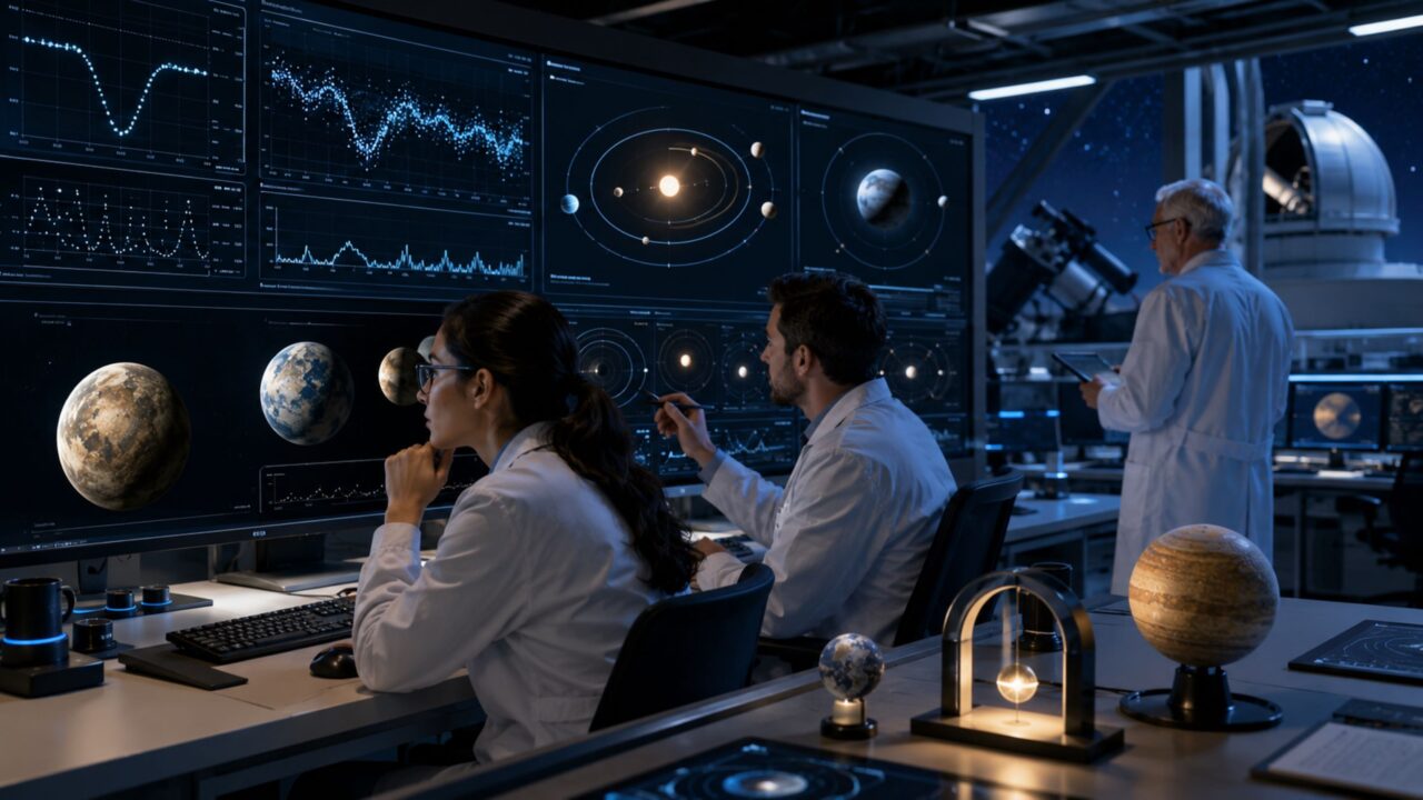 Telescópios detectam planetas pela queda no brilho das estrelas