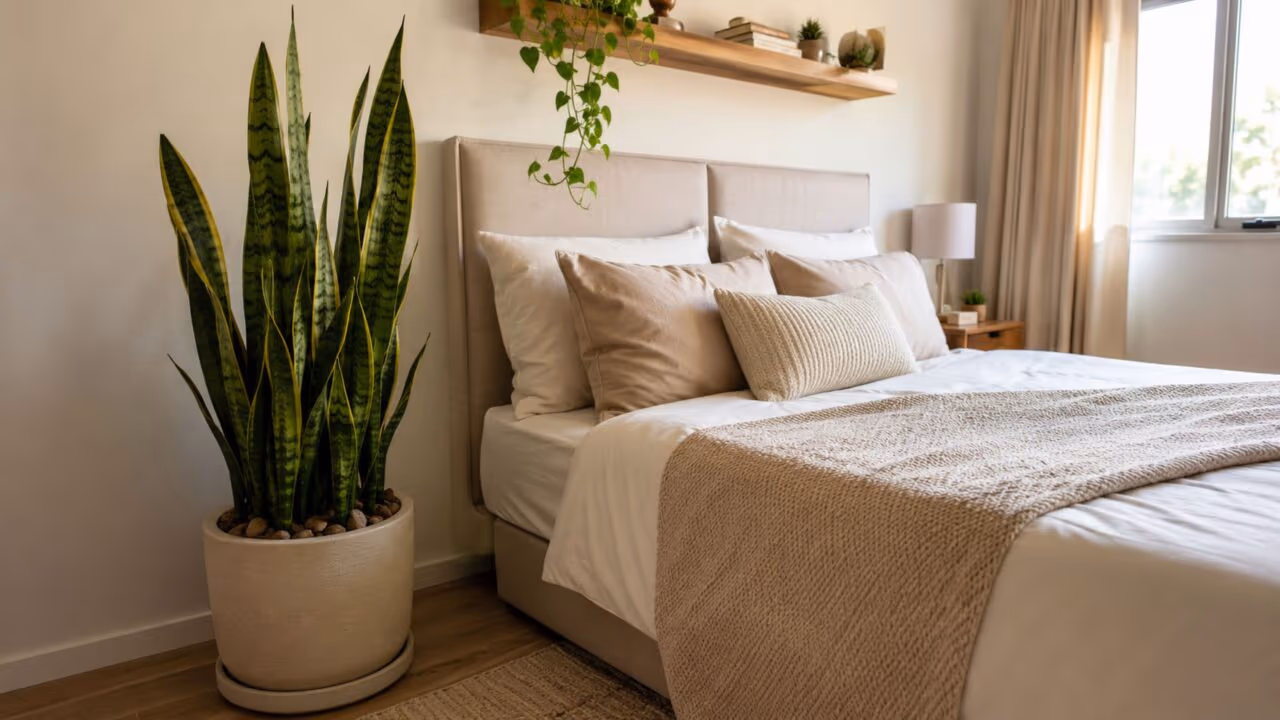 Esta planta poderosa purifica o ar do quarto e melhora o sono