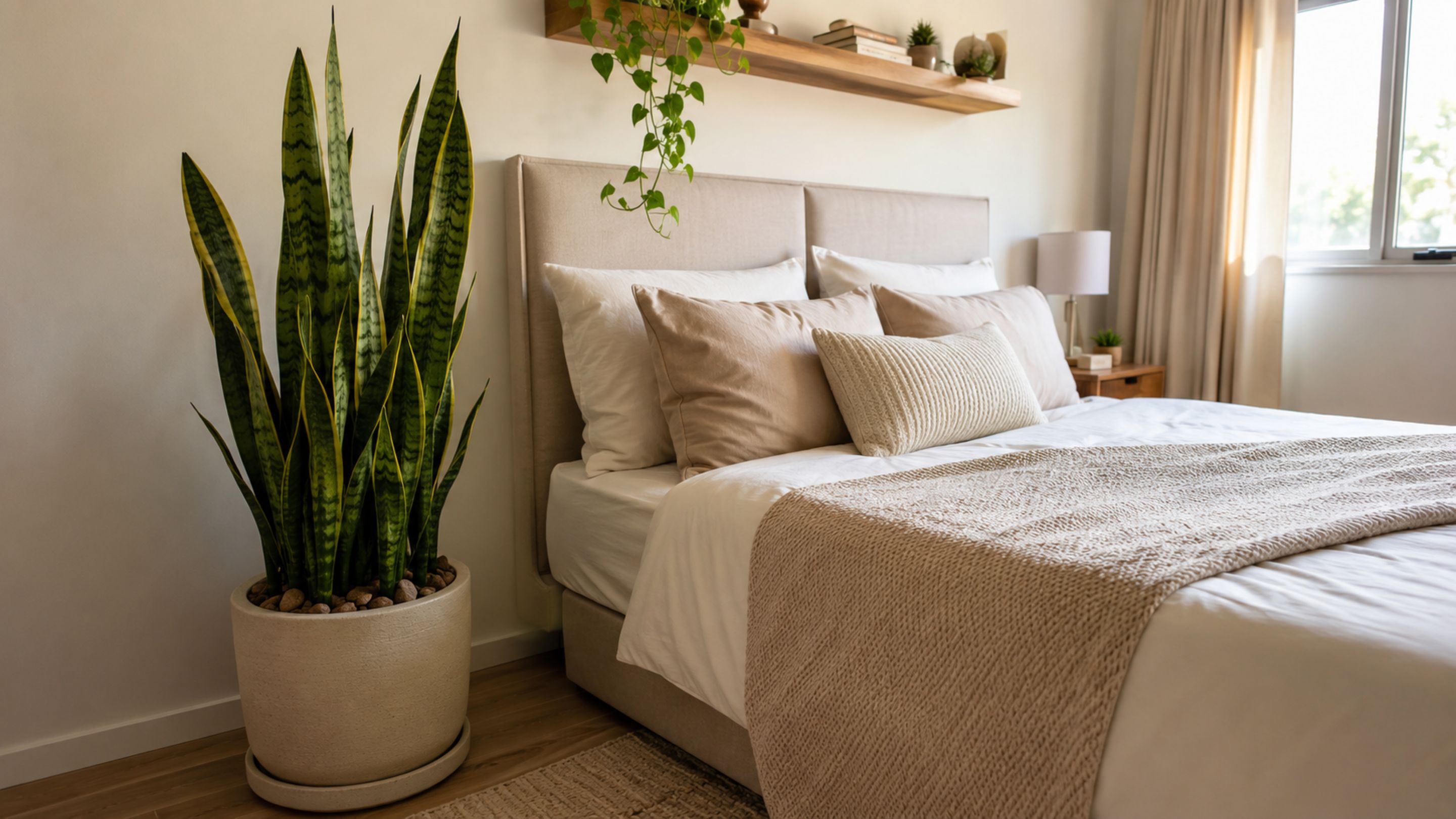 Esta planta poderosa purifica o ar do quarto e melhora o sono