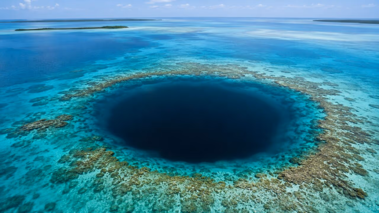Cientistas encontram um buraco azul mais profundo do mundo e ainda não conseguiram chegar ao fundo dele