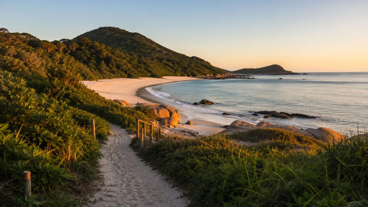 A ilha tranquila que parece distante do mundo e virou refúgio para quem quer fugir da rotina