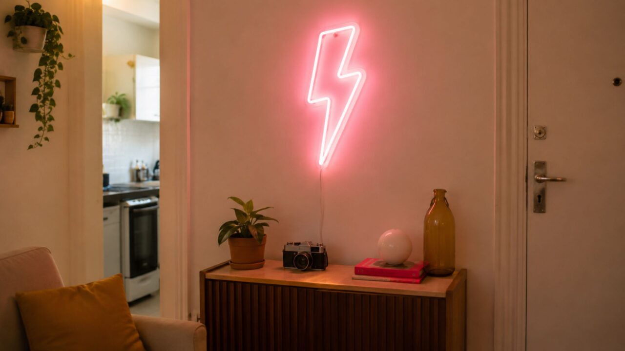 Como uma novidade divertida dos anos 80 virou decoração retrô acessível em brechós