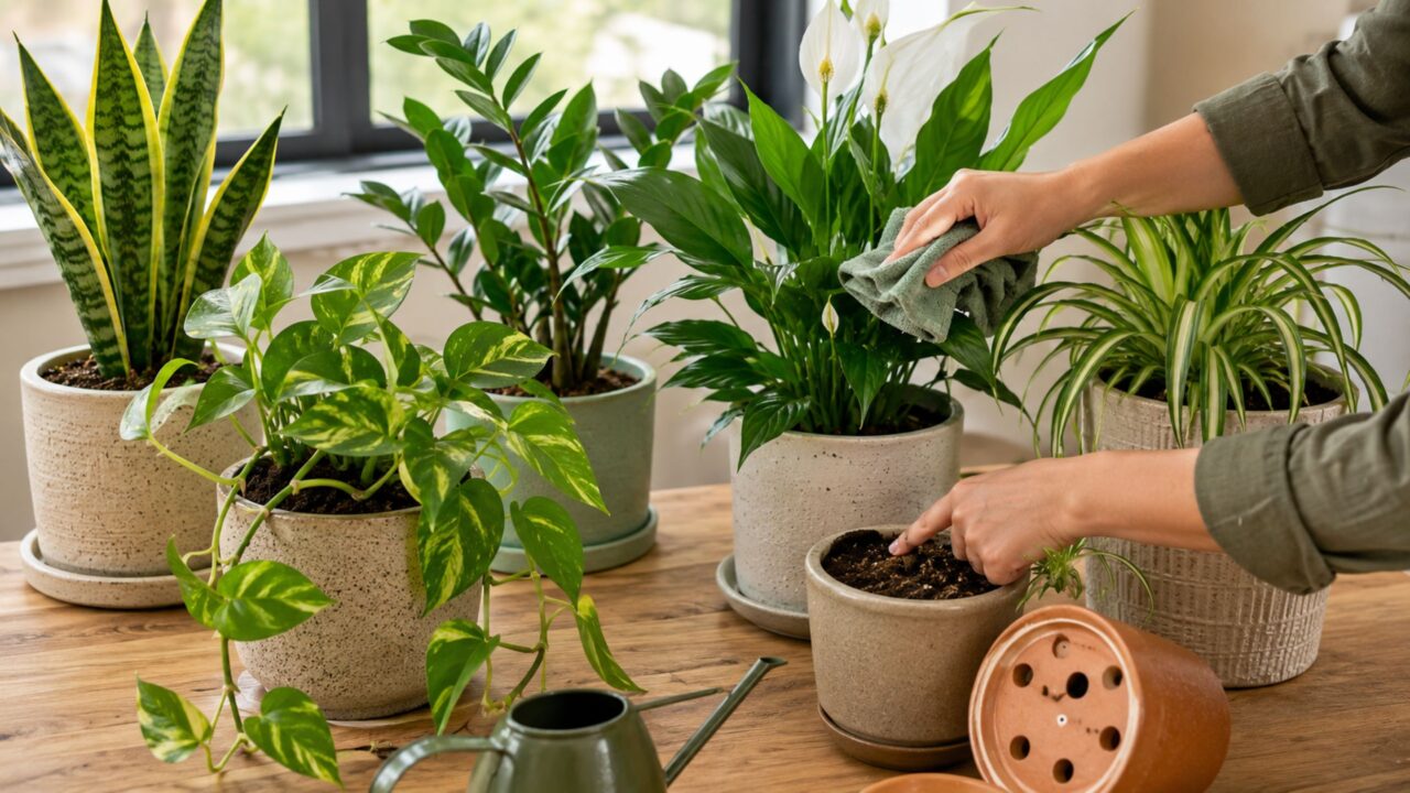 A escolha certa facilita o cuidado com plantas dentro de casa