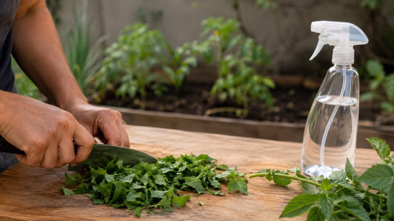 Como usar folhas de tomate na horta para afastar pulgões e lagartas sem usar veneno