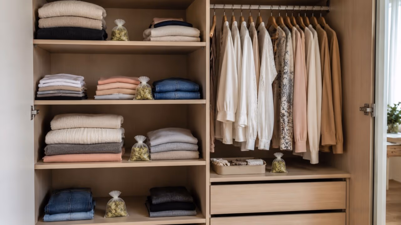 Por que as pessoas estão colocando folha de louro no guarda-roupa de casa?