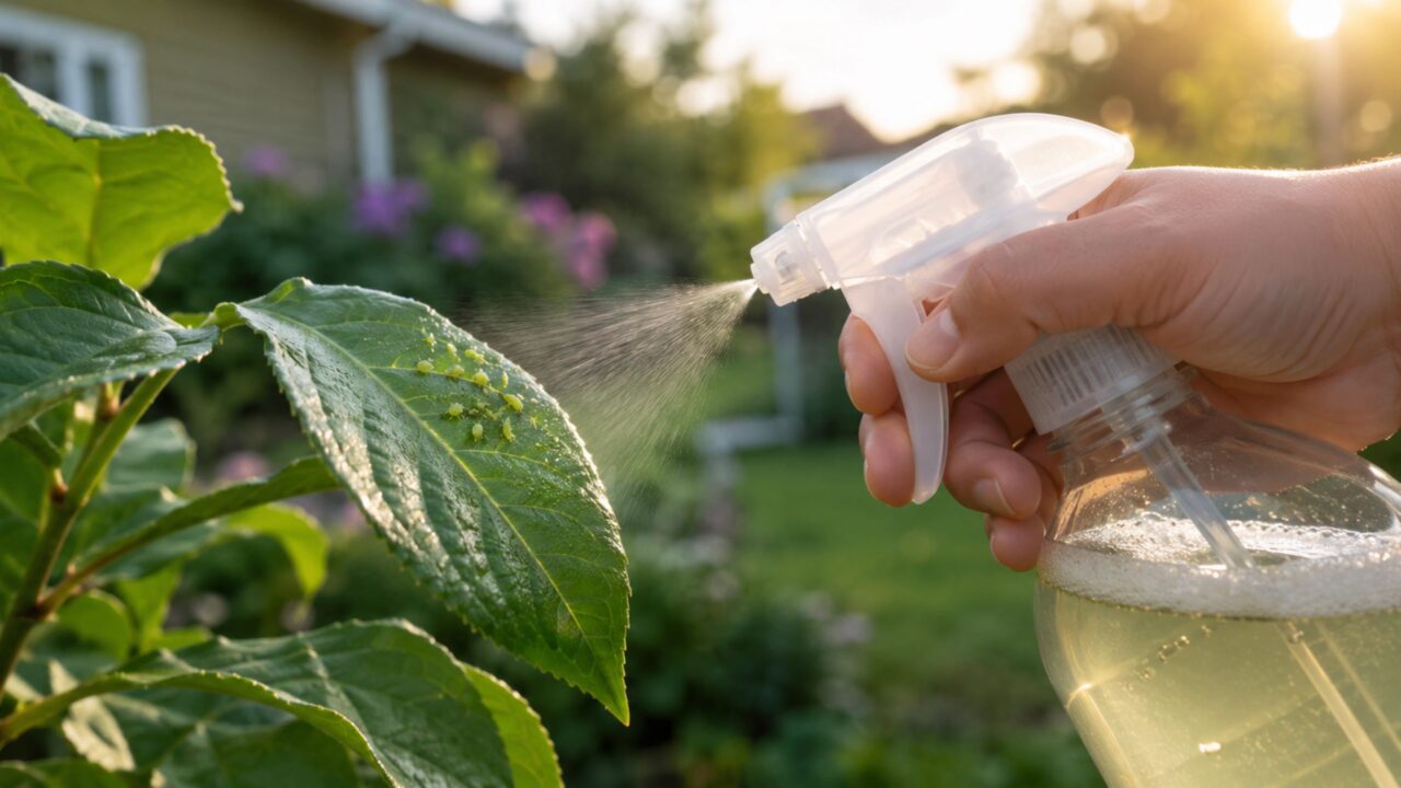 Esse óleo essencial cítrico pode ajudar a afastar pulgões das plantas do jardim