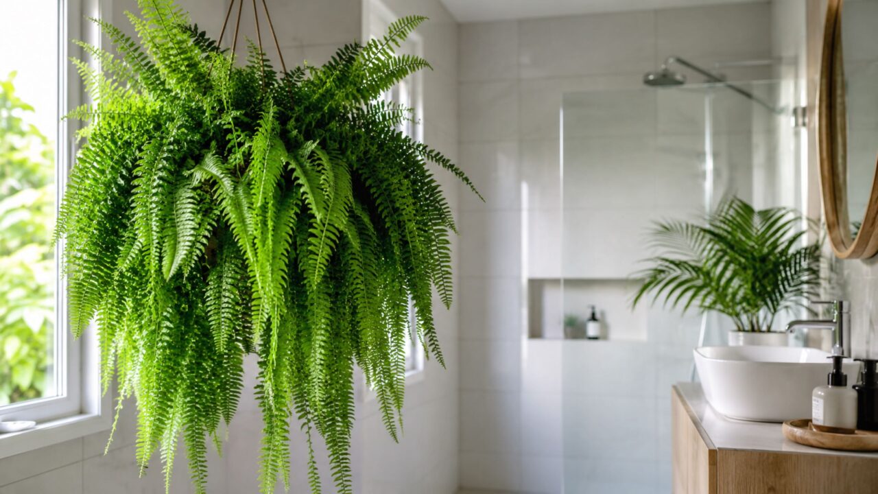 Espécies adaptadas à umidade podem ajudar a criar um ambiente menos favorável ao mofo quando combinadas com boa ventilação