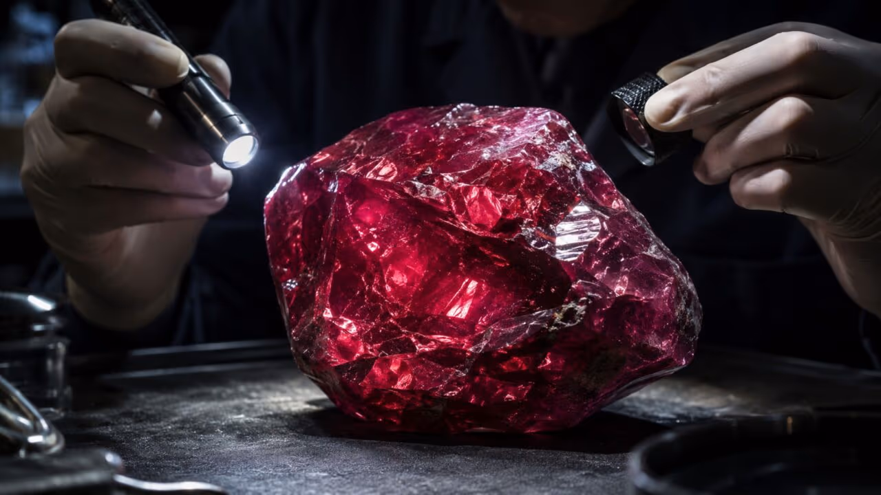 Um achado de rubi de 11 mil quilates em Mianmar pode remodelar a mineração e reacende o debate sobre o preço real das pedras preciosas