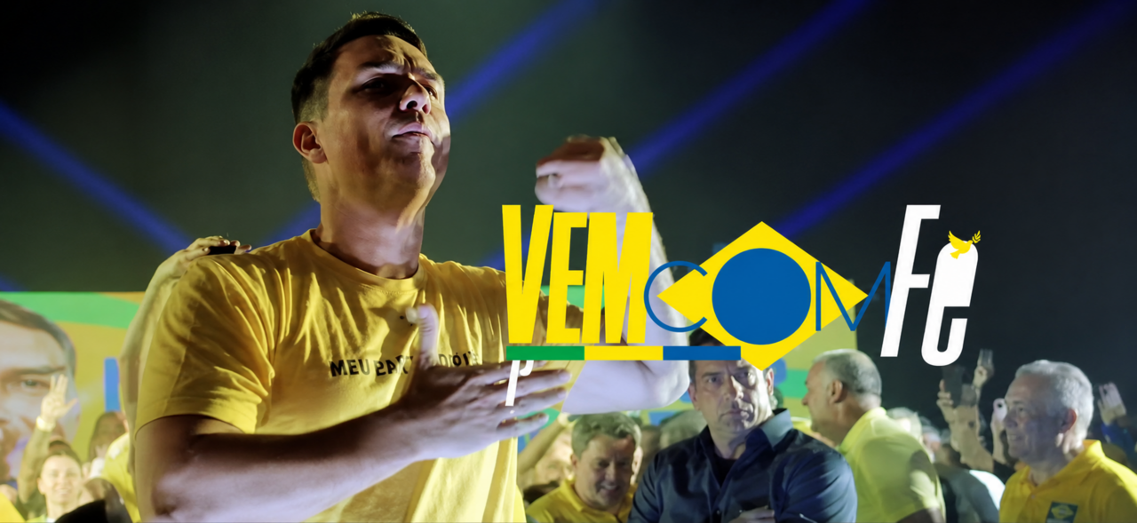 Pré-campanha de Flávio aposta em jingle de fé e sertanejo