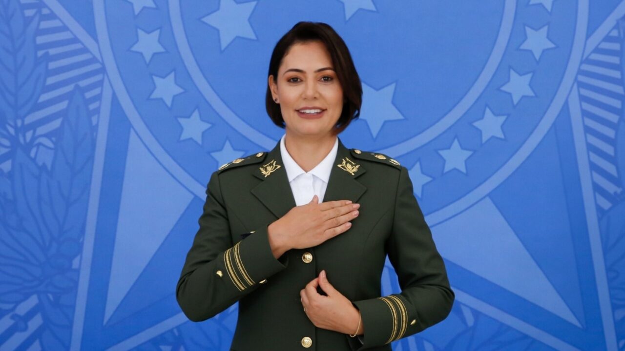 Michelle vai gravar vídeo para ‘agradecer’ por manifestação de Flávio