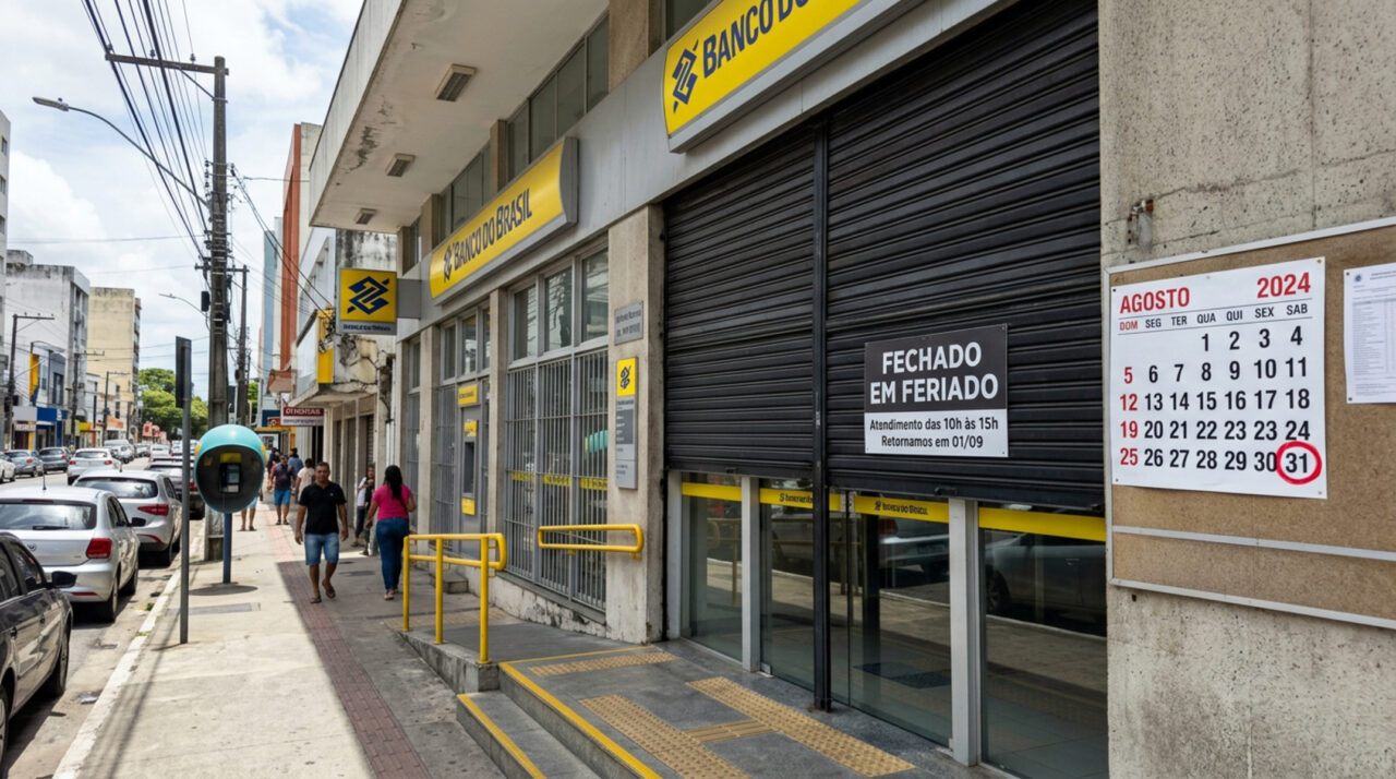 Feriado do dia 31 cai na segunda: bancos estarão fechados