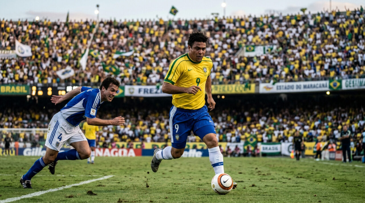 Ronaldo Fenômeno, o atacante mais rápido do mundo na sua época: “A velocidade que assustava não estava nas pernas. Estava na cabeça dos adversários.”