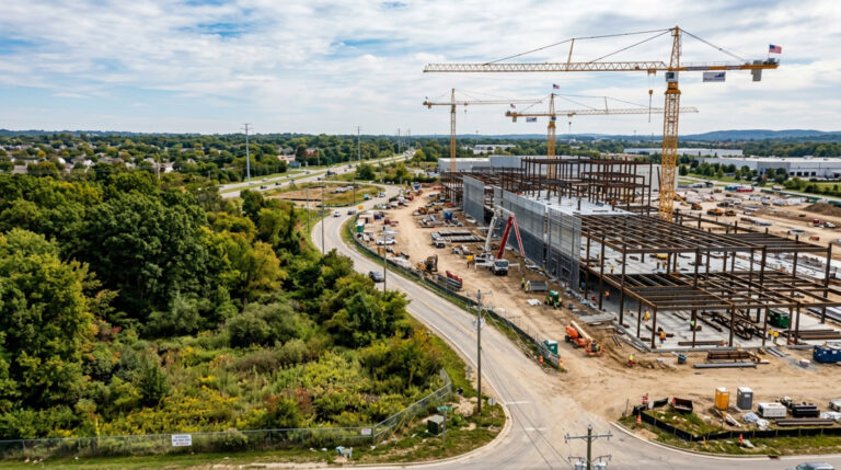Um agricultor doou suas terras para a construção de um parque infantil. Agora, a prefeitura as vendeu por milhões para a construção de um centro de dados