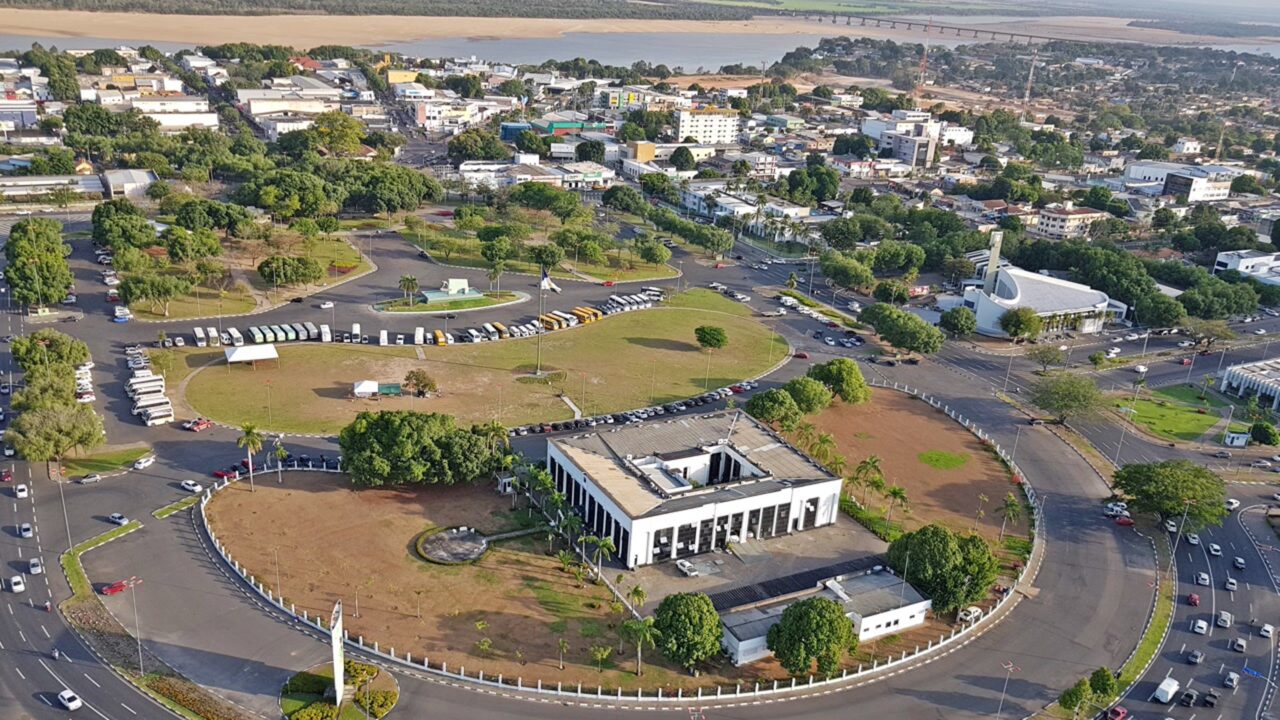 Construída em formato de leque: a única capital brasileira totalmente no Hemisfério Norte que foi desenhada com suposta inspiração nas ruas de Paris