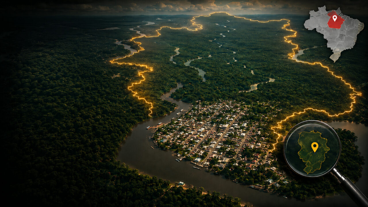 105 vezes o tamanho de São Paulo e maior que Suíça, Irlanda e Islândia juntas: essa cidade do Brasil já foi a maior do planeta e tem menos de 140 mil habitantes