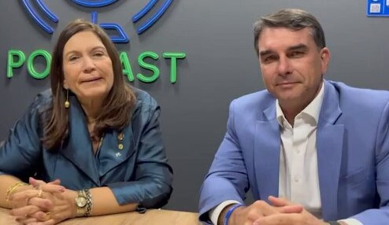 Flávio Bolsonaro faz aceno a Bia Kicis e esquenta bastidores da vice