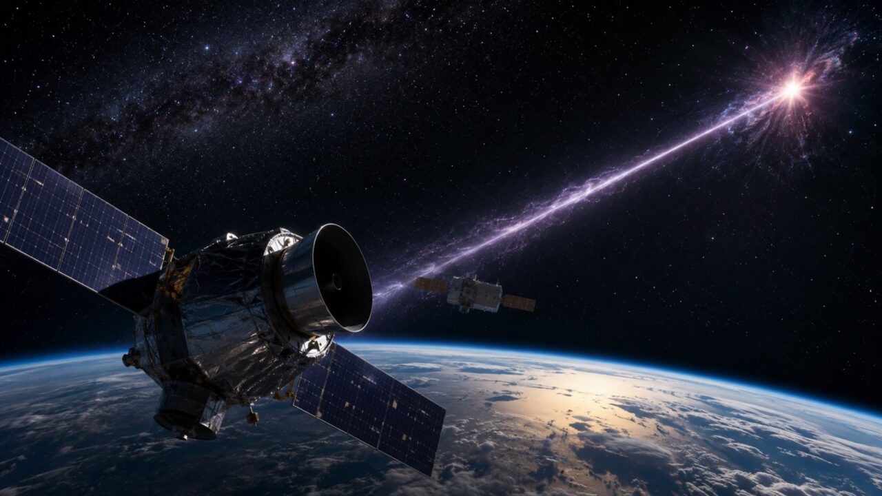 Satélites em órbita registraram um sinal raro vindo do espaço profundo