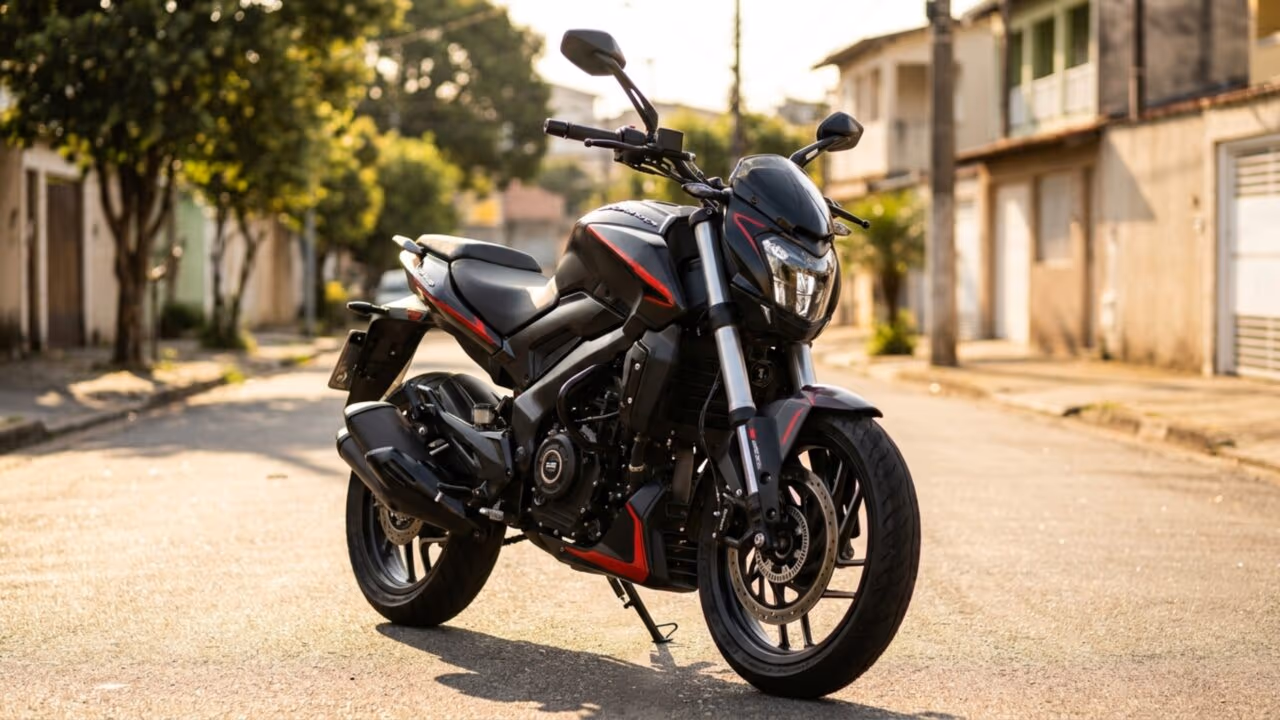 Bajaj vende modelo de R$ 23.400 com 27 cv, refrigeração líquida e ABS duplo que entrega potência de sobra sem passar de R$ 25 mil