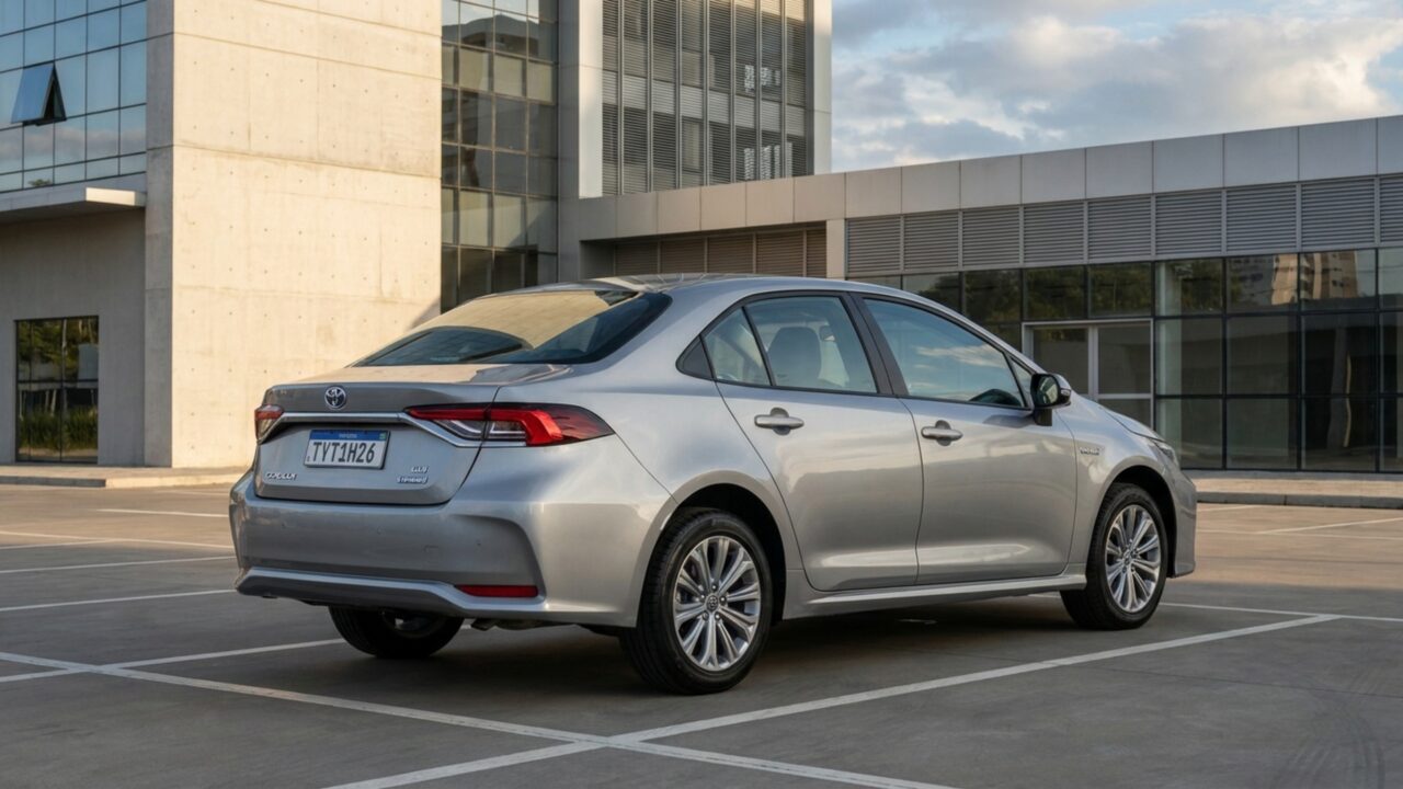 Toyota lança sedã híbrido de 122 cv por R$ 189 mil e oferece desconto para dois grupos de compradores