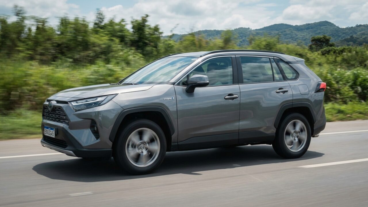 Toyota coloca 514 litros em novo SUV híbrido que fecha o porta-malas sozinho quando o motorista começa a se afastar